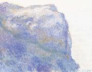 Claude Monet On the Cliff at Le Petit Ailly USA oil painting artist